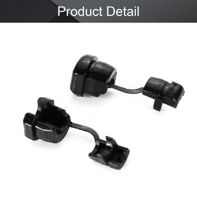 Fielect Round Cable Wire Strain Relief Bush Grommet Round Strain Relief Bushing Electric Cable Protection Cord Buckle 6N-4 15 Pcs - Image 4